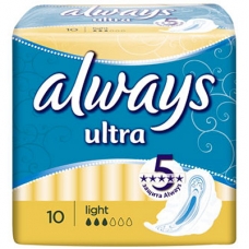 ПРОКЛ. ALWAYS ULTRA LIGHT Single 10шт.